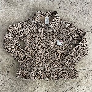 Hello Kitty Leopard 🐆 Print Jacket